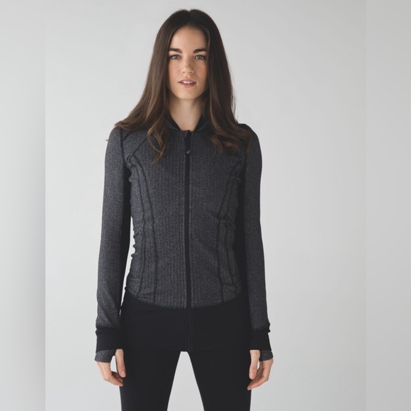 Lululemon | Daily Practice Jacket | Herringbone | Women’s Size 6‎ (No size tag) - Picture 1 of 13